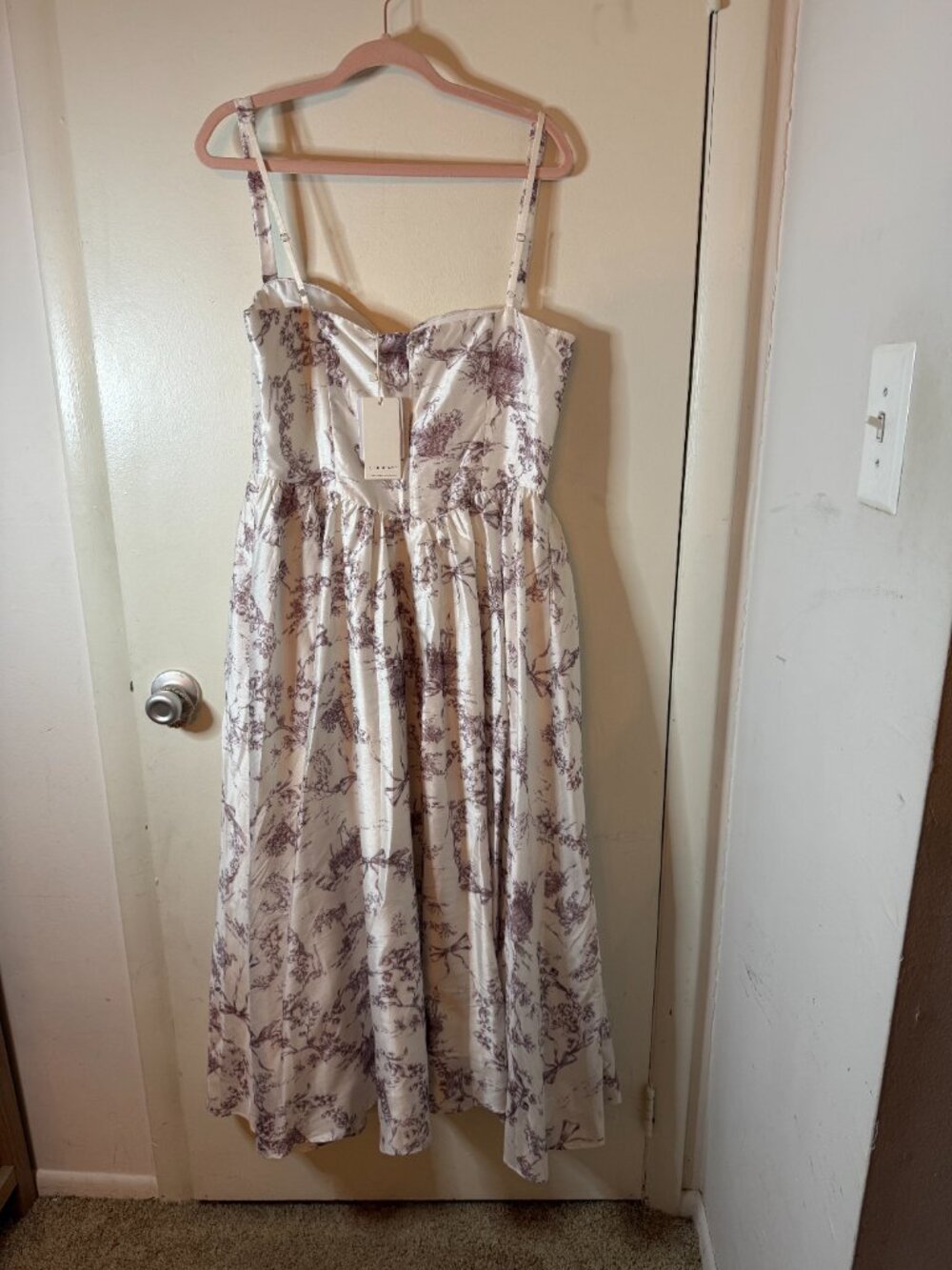 Toile Print Corset Dress - Picture 3 of 3